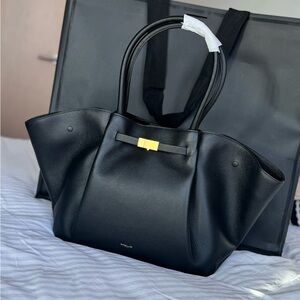 DeMellier New York black leather tote